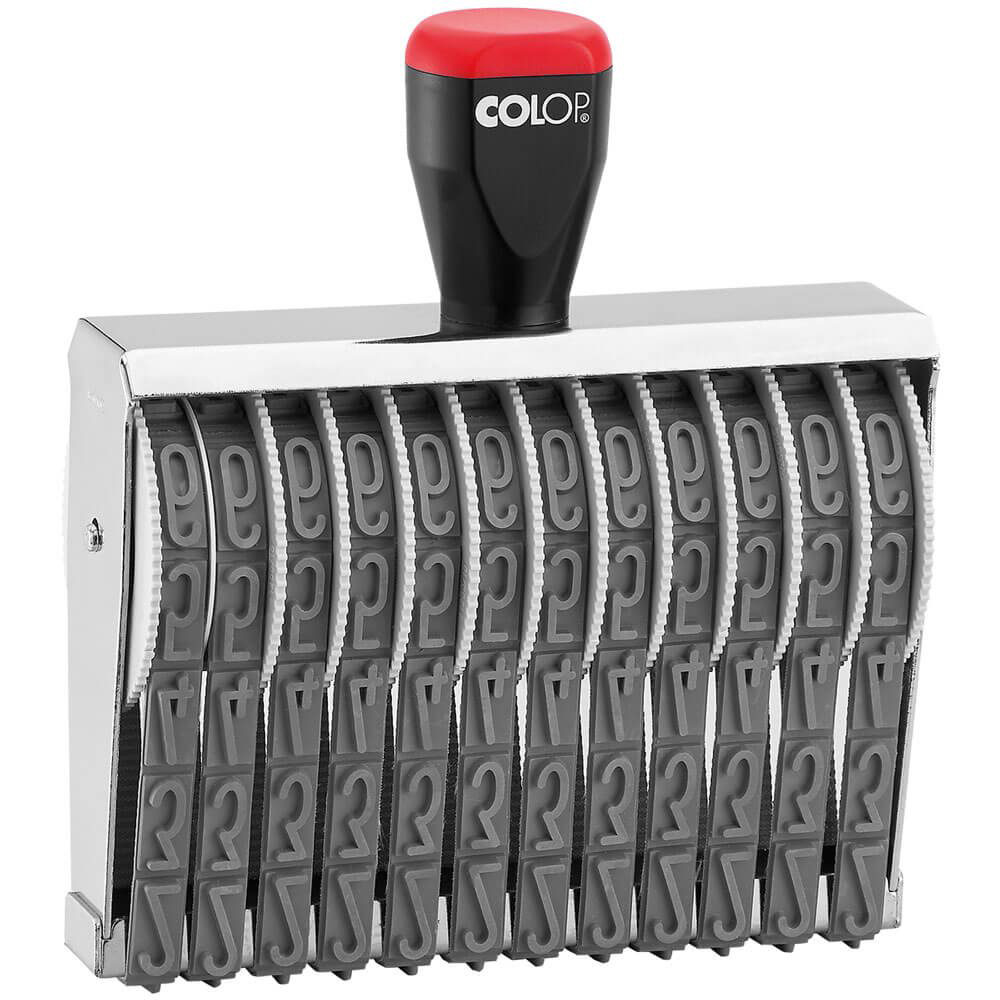 Нумератор 12-разрядный 18мм., ленточный Colop - фото 2