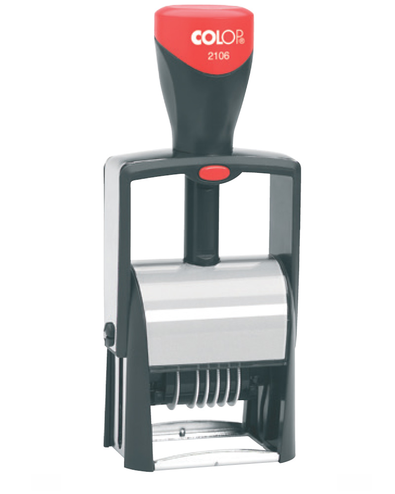 Нумератор металевий 6-розрядний, 4мм. Colop - фото 1