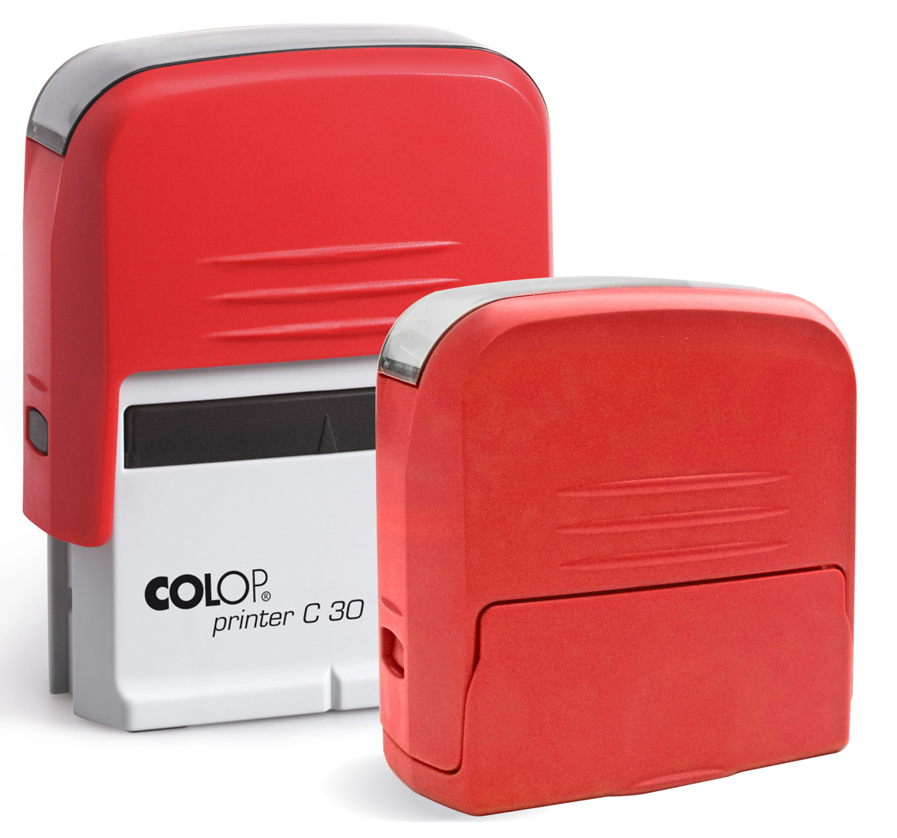 Оснастка для штампу пластикова 47х18мм., Compact, черв. Colop - фото 4