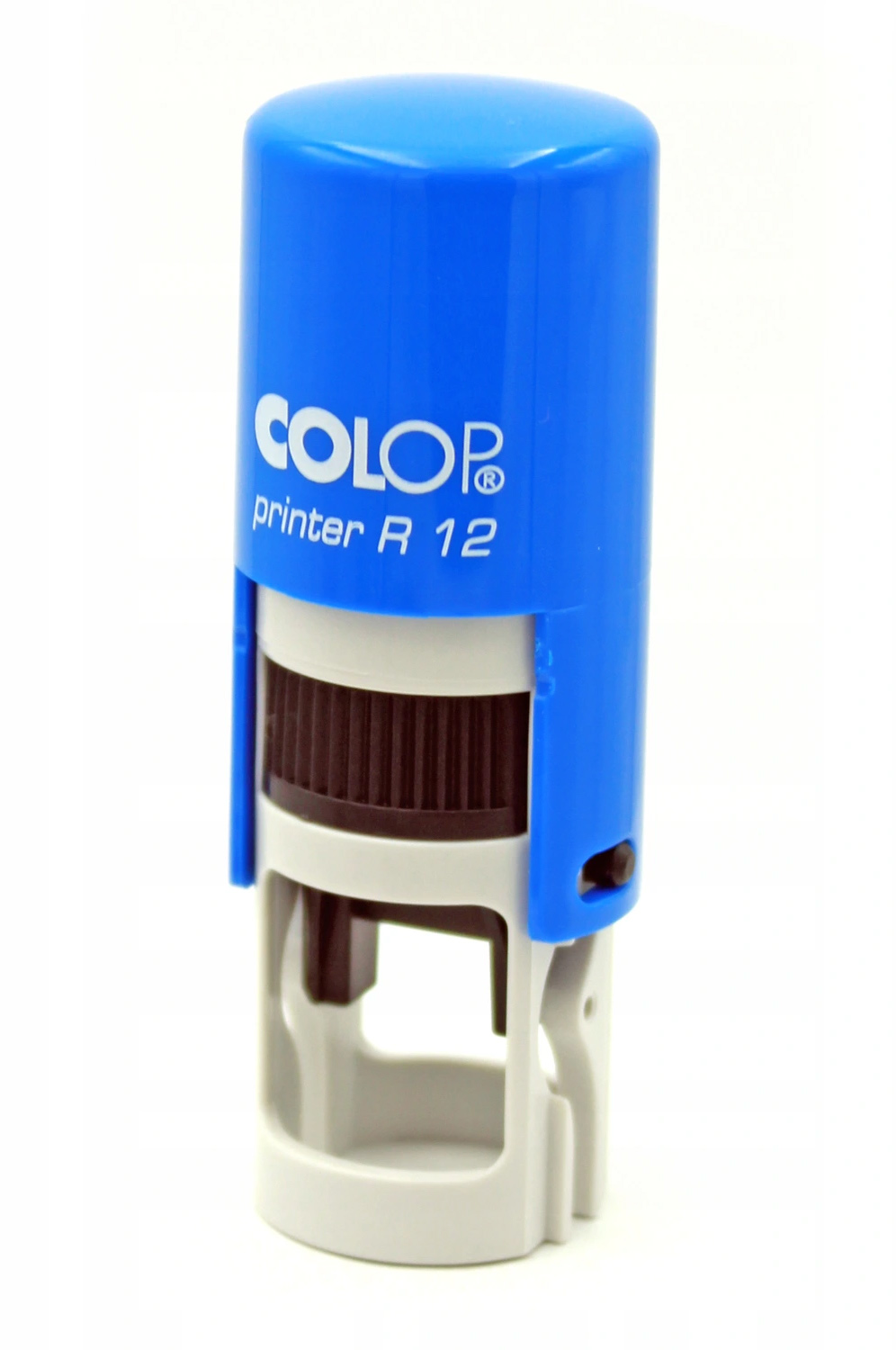 Оснастка для круглой печати, диаметр 12мм., круглый корпус, пластик, син. Colop - фото 5