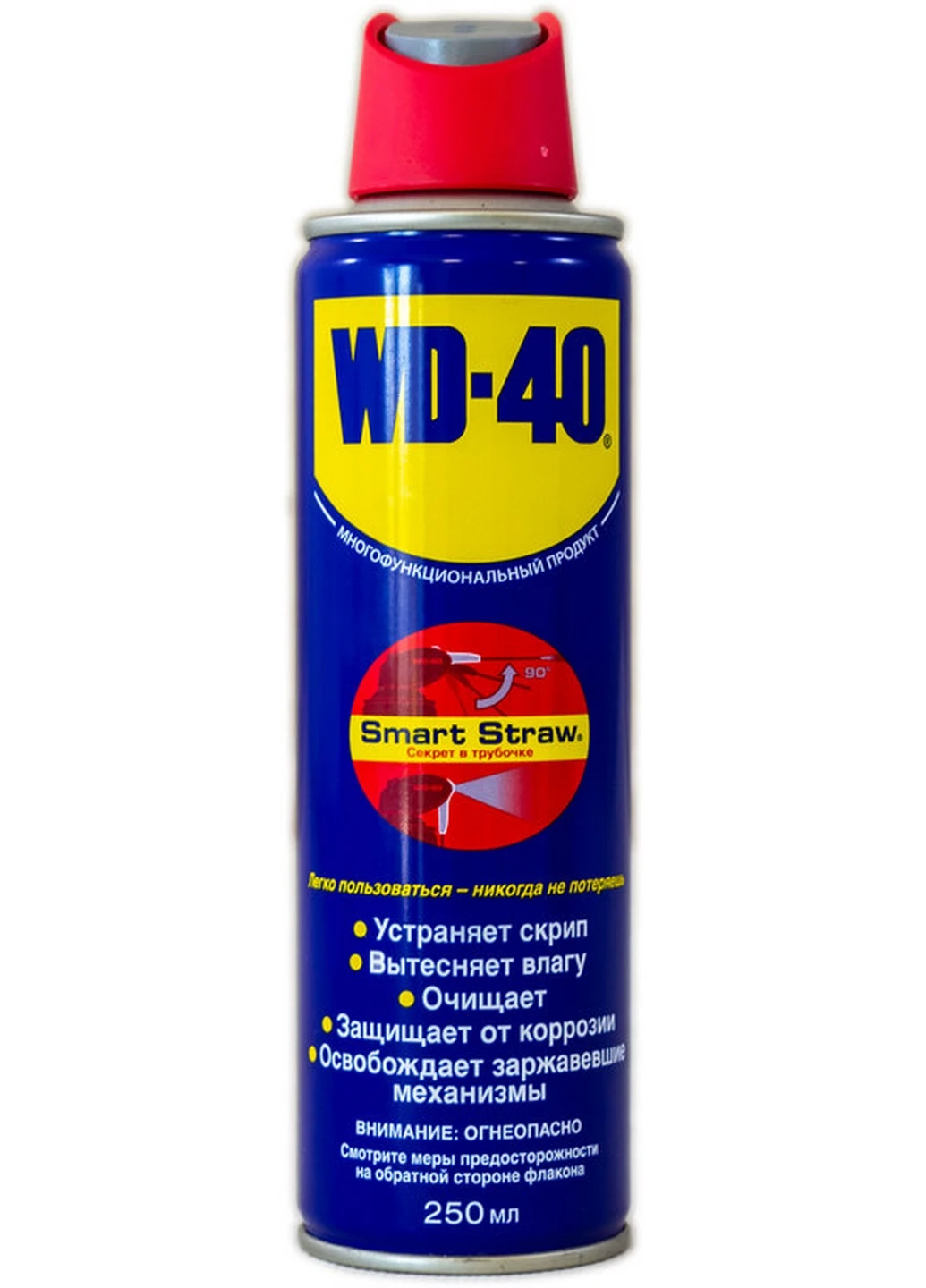 Универсальная смазка WD-40, 250 мл., аэрозоль WD-40 - фото 1