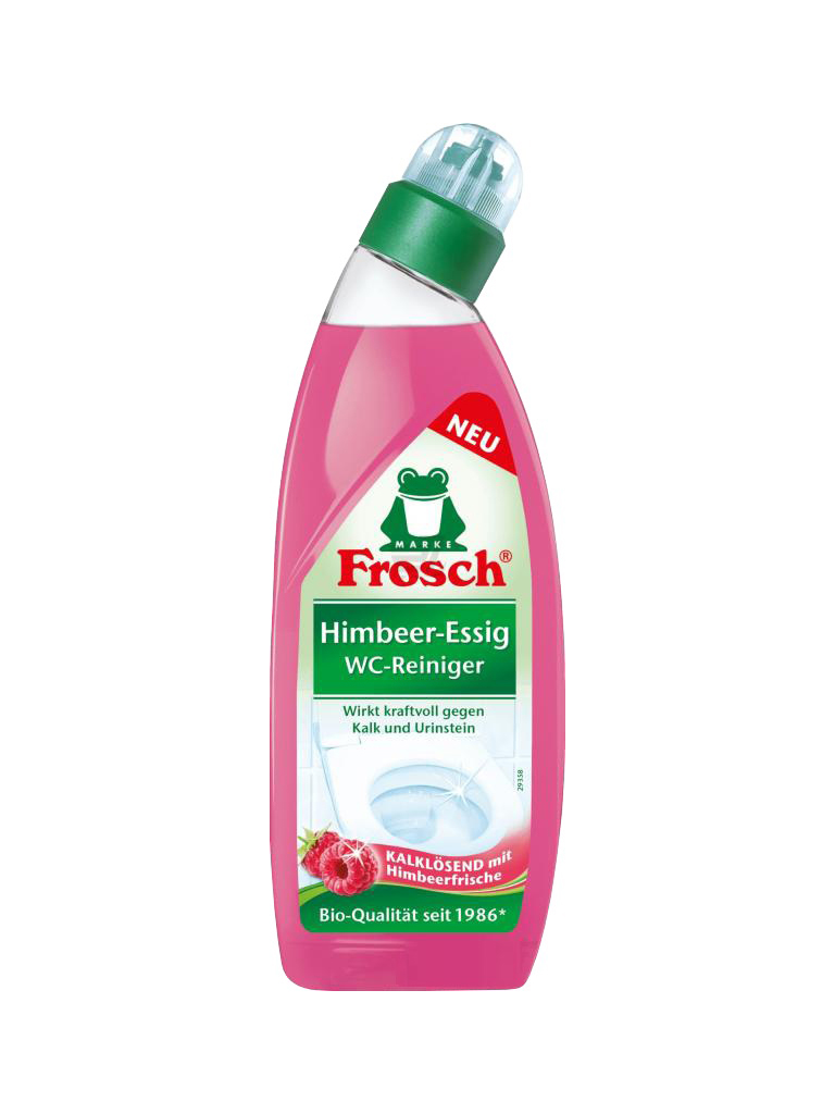 Засіб для чищення унітазів, 750мл., гель, Малина Frosch - фото 1