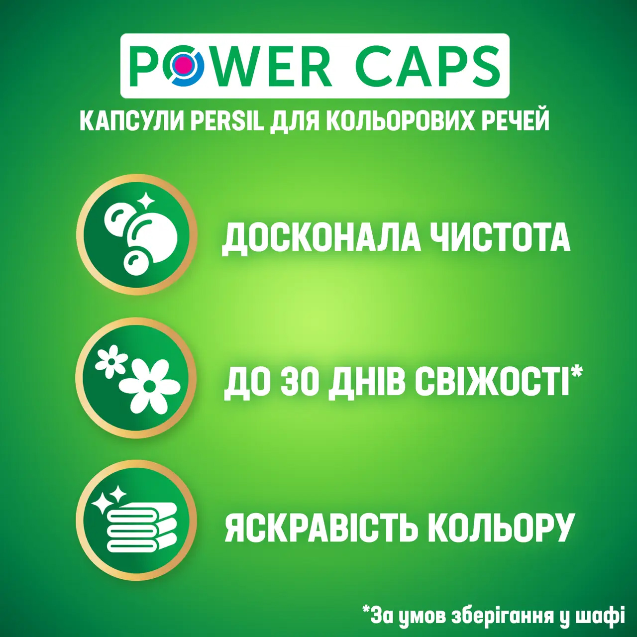 Капсулы для стирки Persil Power Caps Color для цветных вещей, 60шт/уп. Persil - фото 4