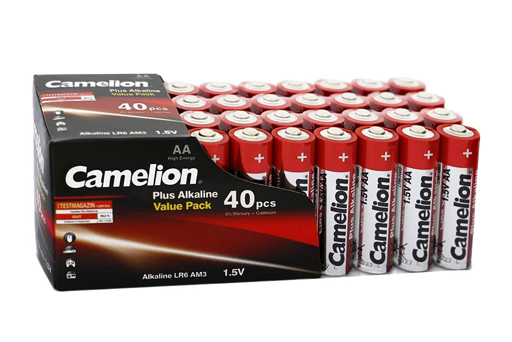 Батарейка LR6 (AA) Camelion Plus Alkaline, 40шт/уп Camelion - фото 1