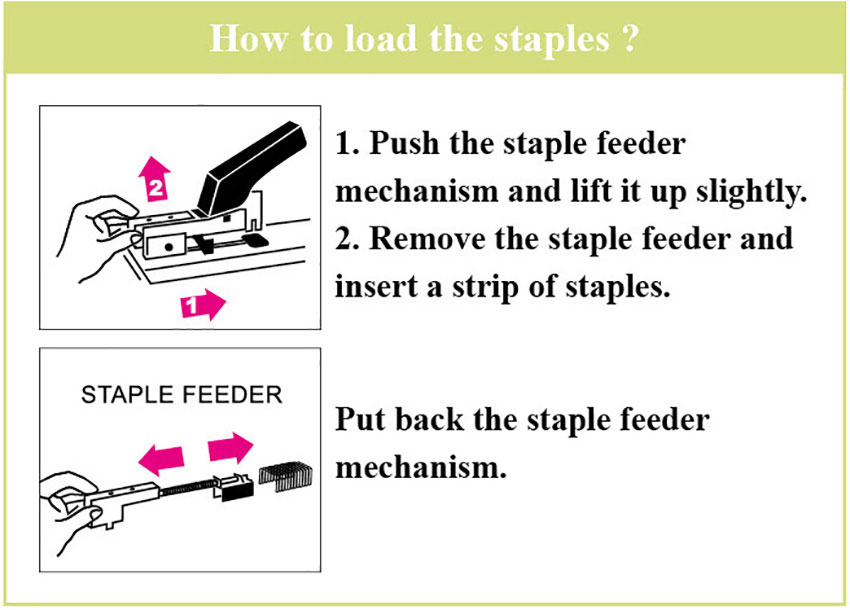 Степлер великий 23/6-23/13 до 100арк., плече 65мм. (050SE) KW-Trio - фото 3