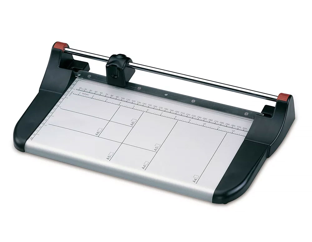 Різак роликовий до 10арк., довжина різу 330мм., метрична та дюймова розмітка, 245*435*65мм. (13016) KW-Trio - фото 6