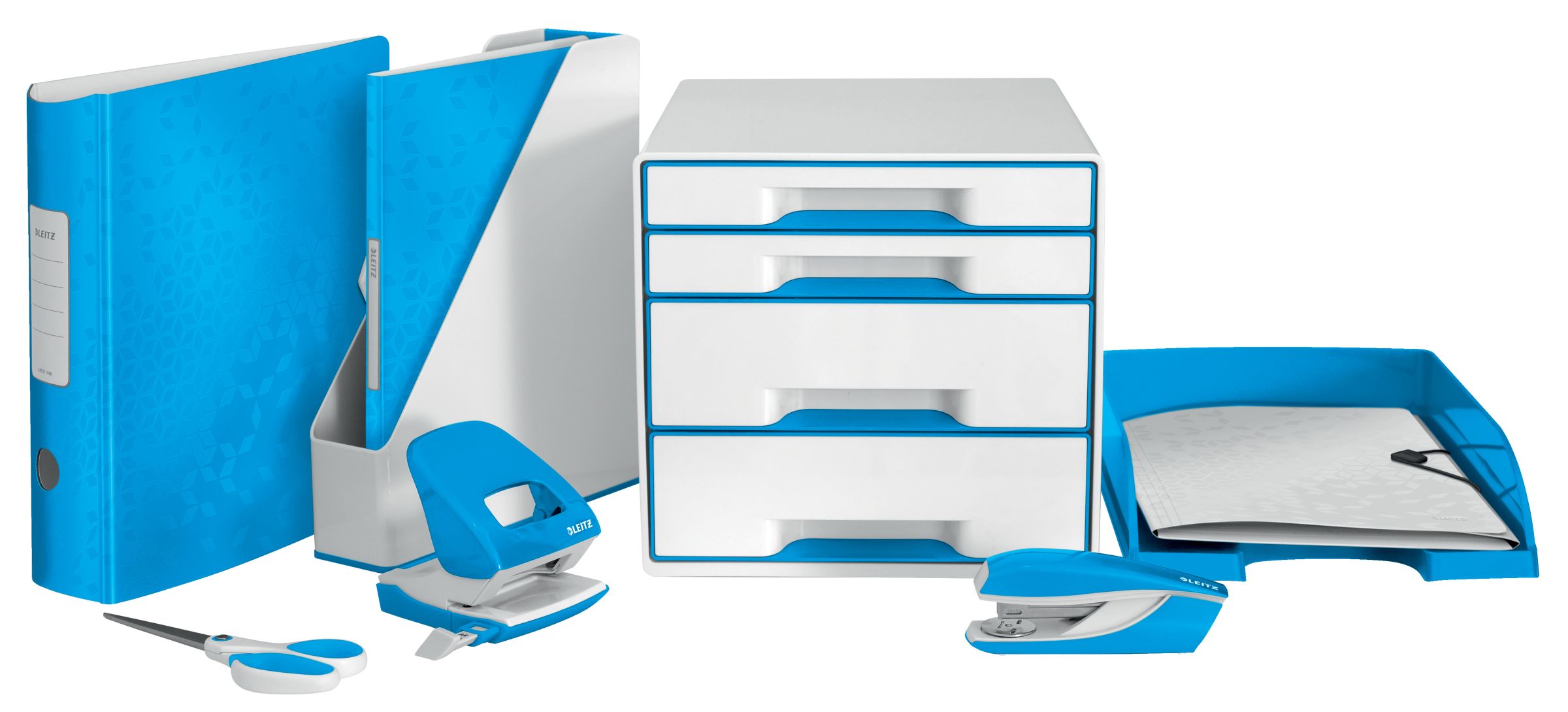 Лоток вертикальный Wow Duo Colour метал., син. LEITZ - фото 6