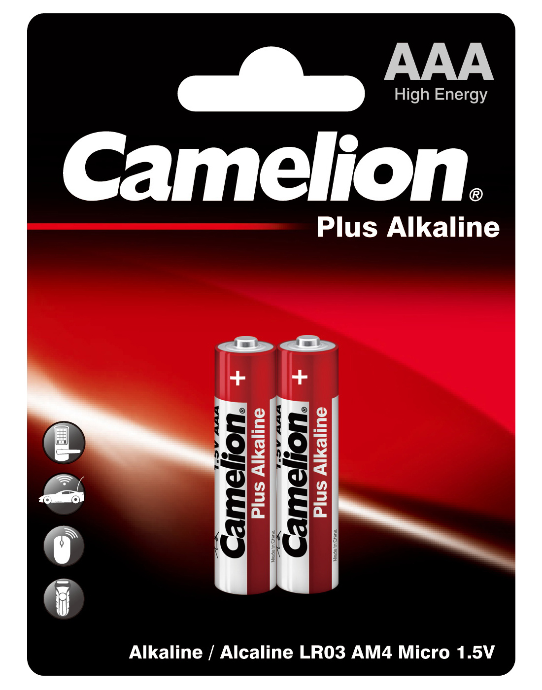 Батарейка LR3 (ААА) Camelion Plus Alkaline, 2шт/уп. Camelion - фото 1
