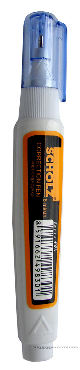 Корректор-ручка 8мл., металлический наконечник Scholz - фото 2