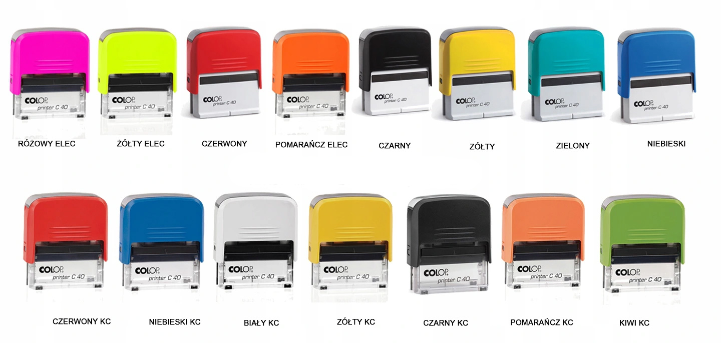 Оснастка для штампа 59х23мм., Compact, пластик., оранж. Colop - фото 6