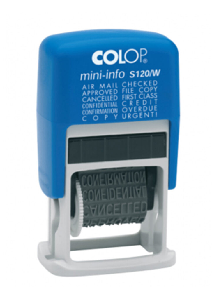 Мини датер с бухгалтерскими терминами (12 терминов) Colop - фото 3