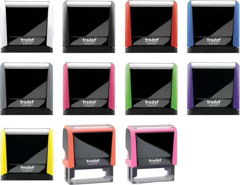 Оснастка для штампа 58х22мм. Эко, пластик. 4913, красн. Trodat - фото 3