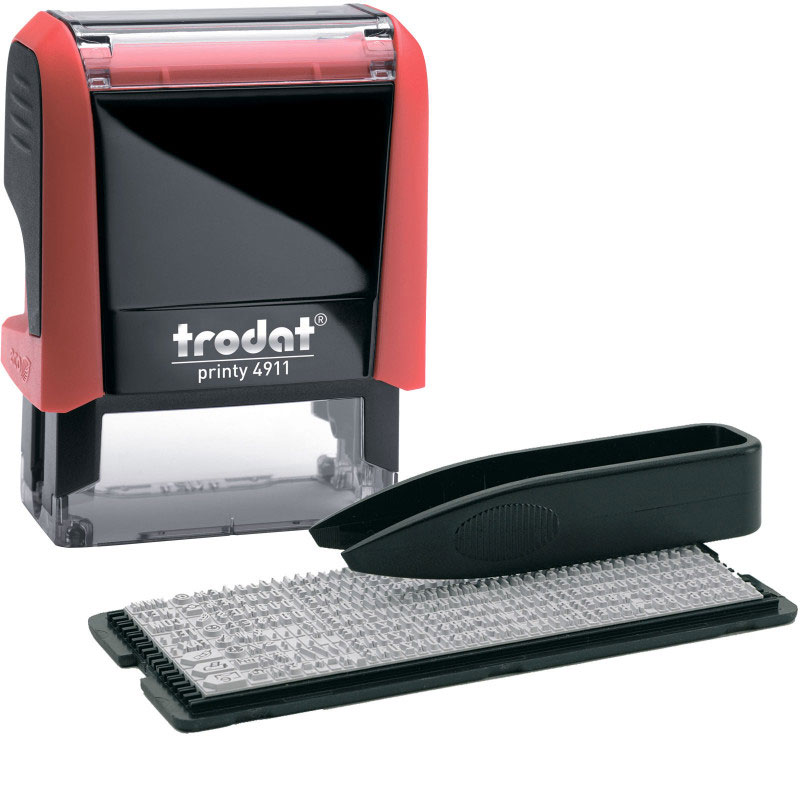 Штамп самонаборный 3-х строчный 4911 Trodat - фото 5