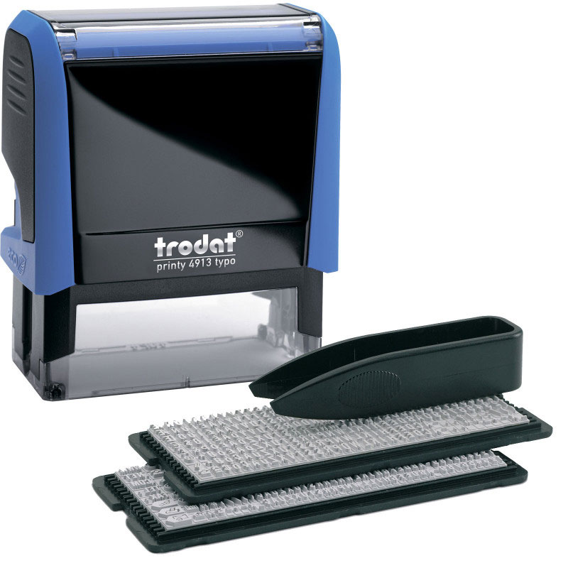 Штамп самонаборный 5-ти строчный 4913 Trodat - фото 5