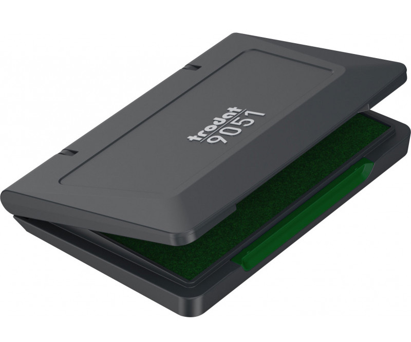 Подушка штемпельная 90*50мм., зелен. Trodat - фото 1