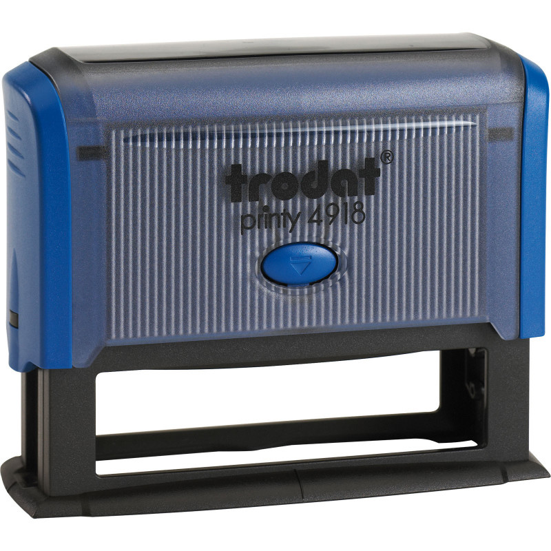 Оснастка для штампа 75х15мм., пластик. 4918, син. Trodat - фото 1