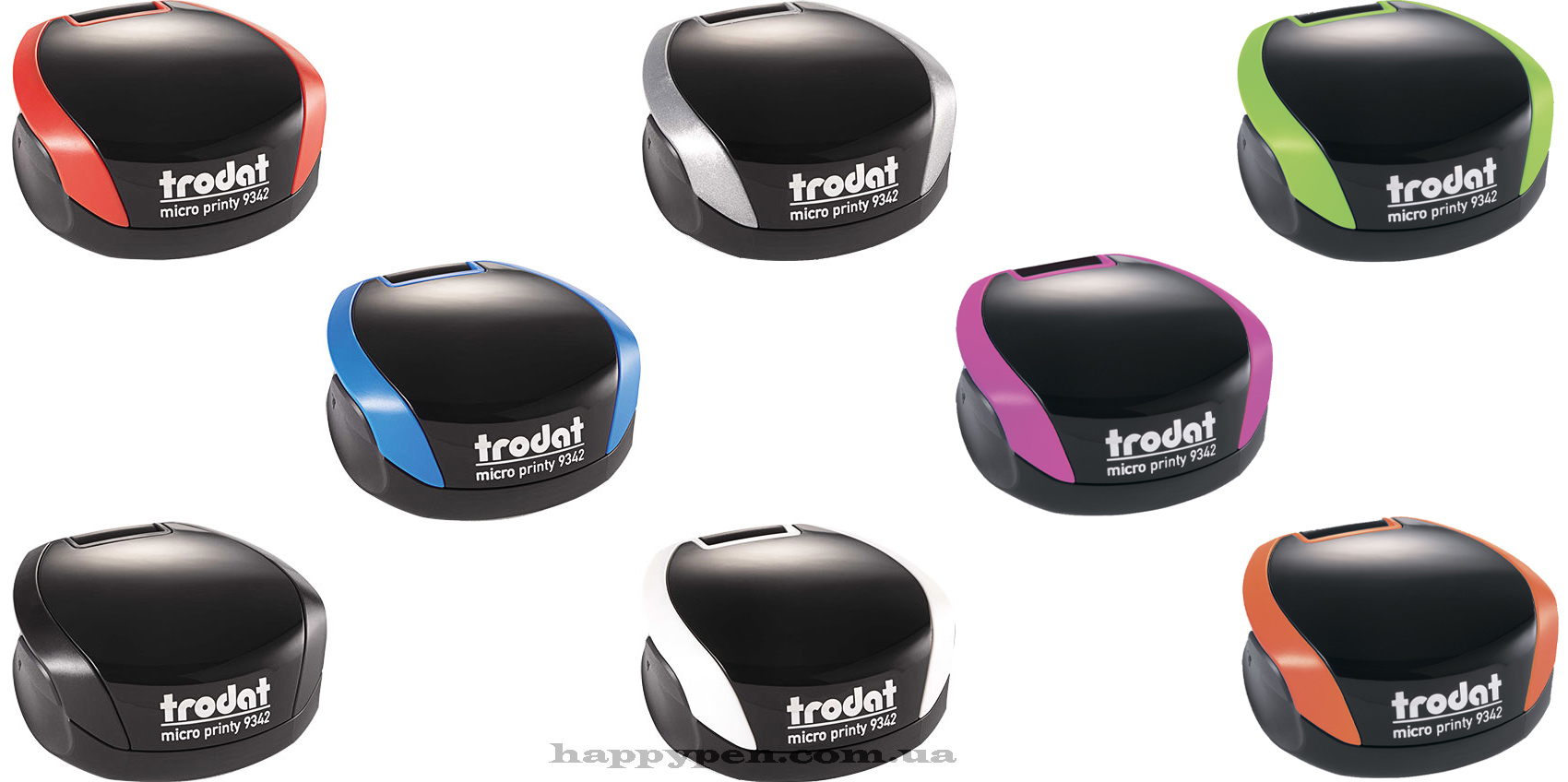 Оснастка кишенькова пластикова для круглої печатки пластикова, діаметром макс. 42мм., 9342, сірий Trodat - фото 2