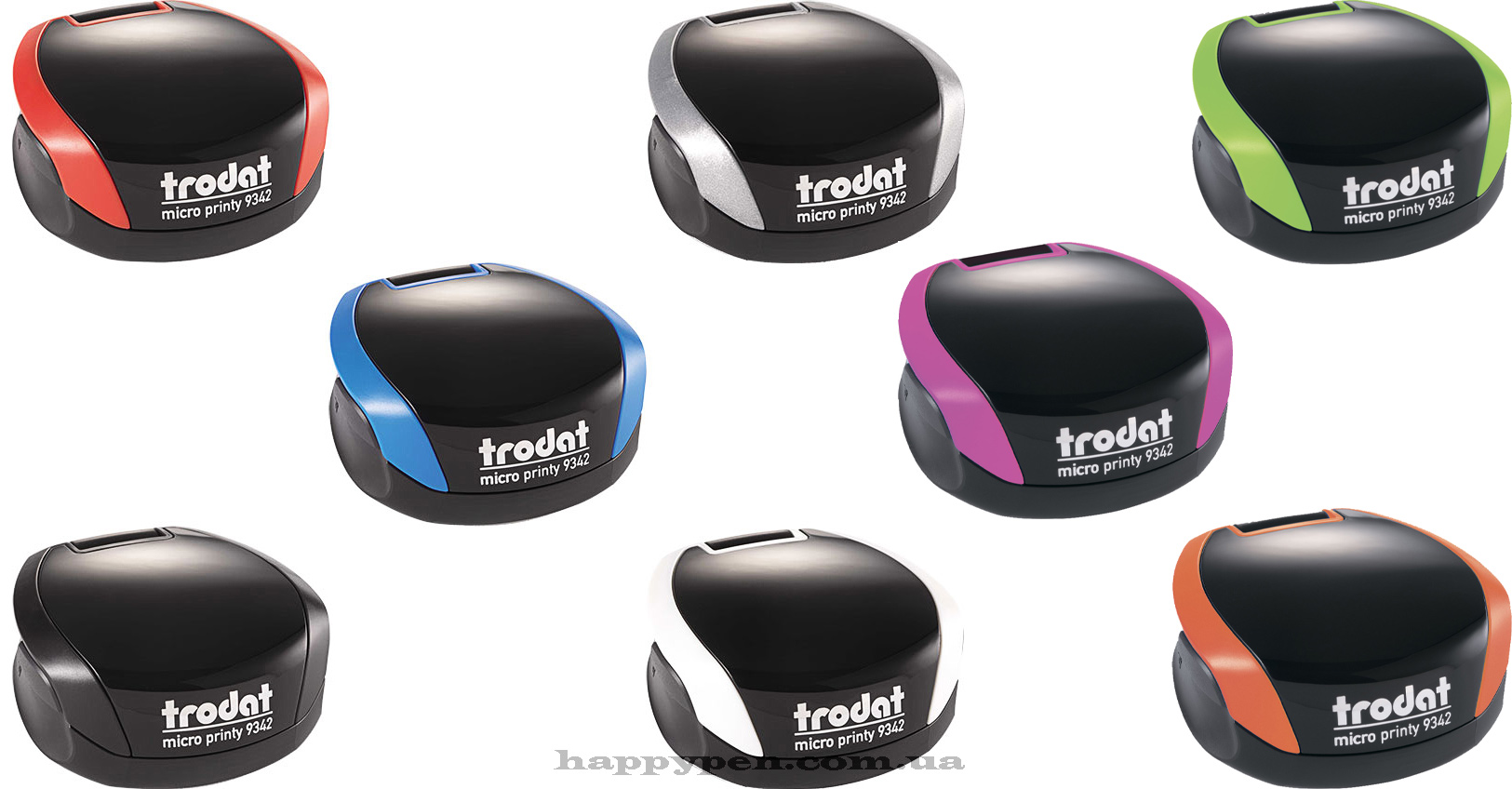 Оснастка карманная для круглой печати пластиковая, диаметром макс. 42мм.,  9342, оранж. Trodat - фото 2