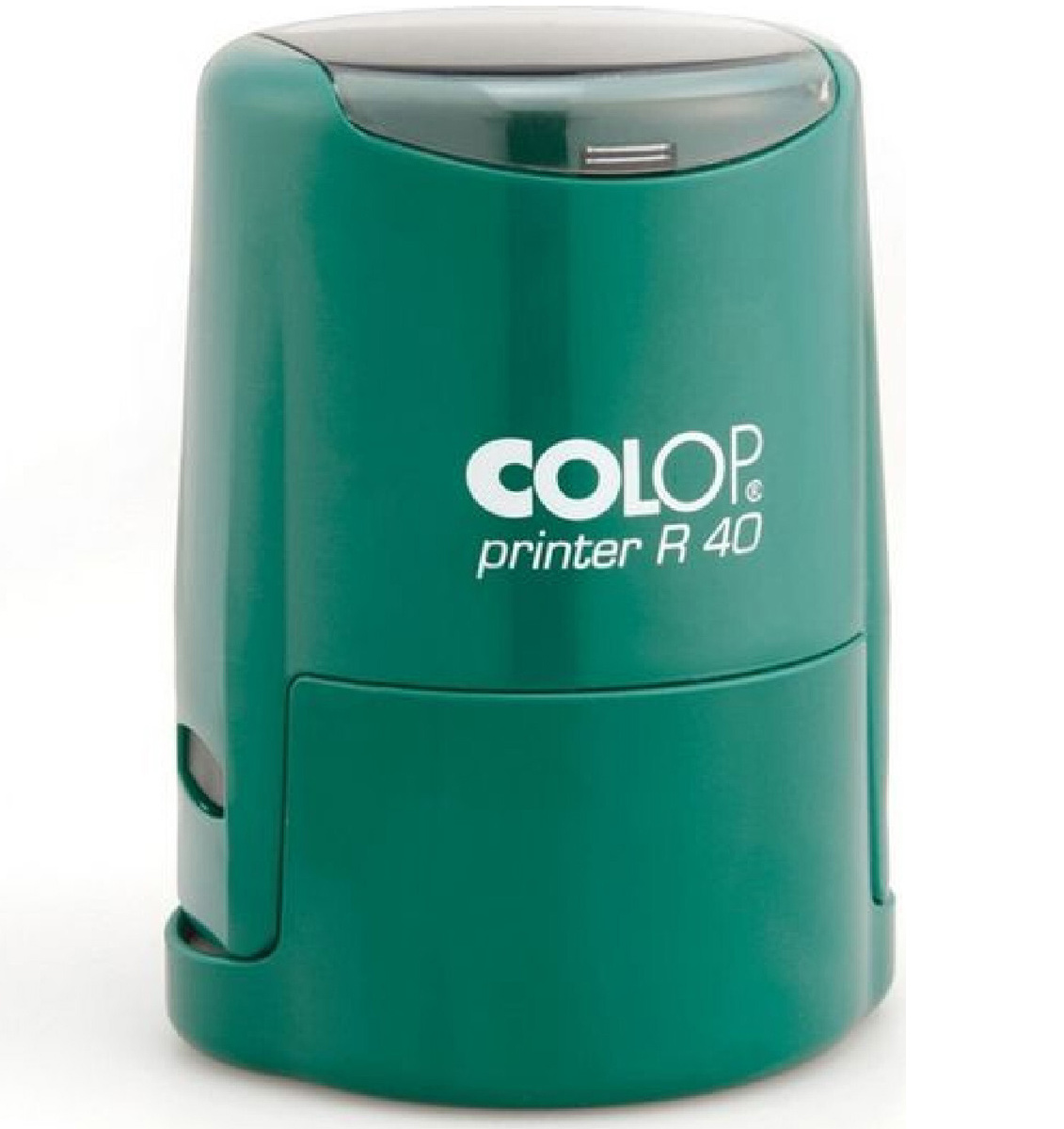 Оснастка для круглої печатки пластикова D=40мм., (круглий корпус), бірюз. Colop - фото 4