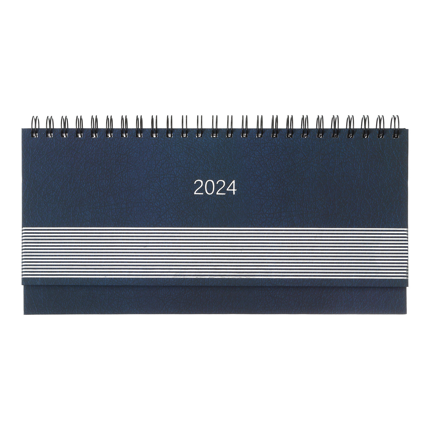 Планинг датированный 2024 PARALLEL, 320x125мм., син. BuroMax - фото 5