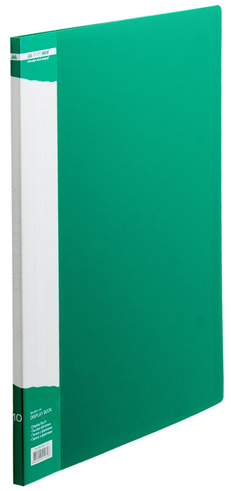 Папка на 10 файлов, ассорт. BuroMax - фото 4