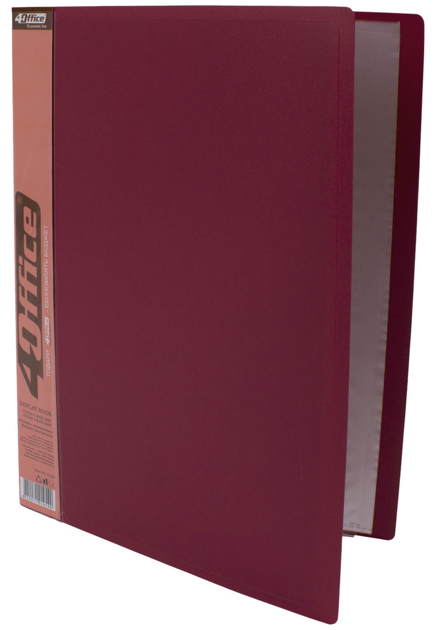 Папка на 30 файлів, асорті 4Office - фото 1