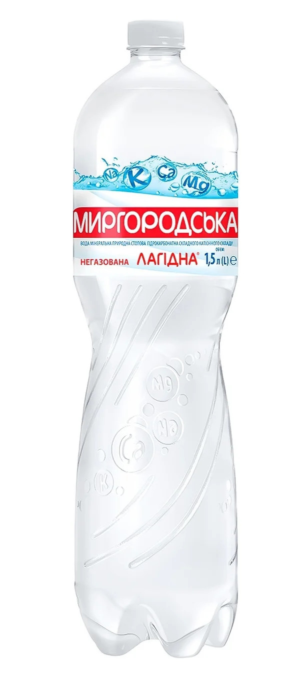 Вода минеральная негазированная Миргородская 