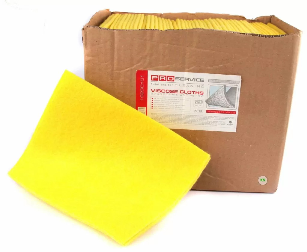 Салфетки вискоза для уборки, 30*38см., 50шт./уп. PROservice - фото 2