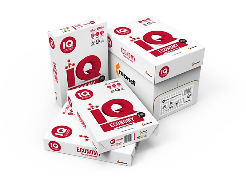 Бумага А4 80гр./м2. 500 листов IQ Economy Mondi - фото 3