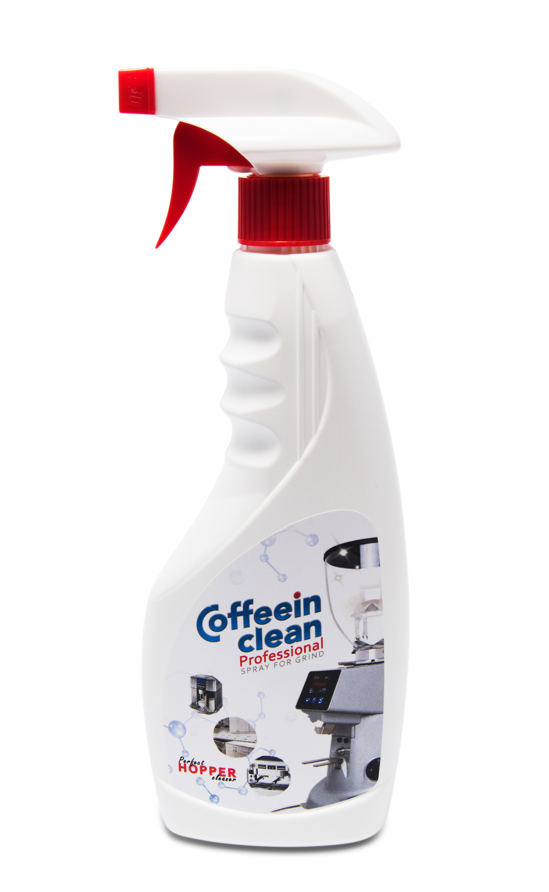 Спрей для мийки і видалення кавових масел з поверхонь Coffeein clean DETERGENT, 400мл. Coffeein clean - фото 1