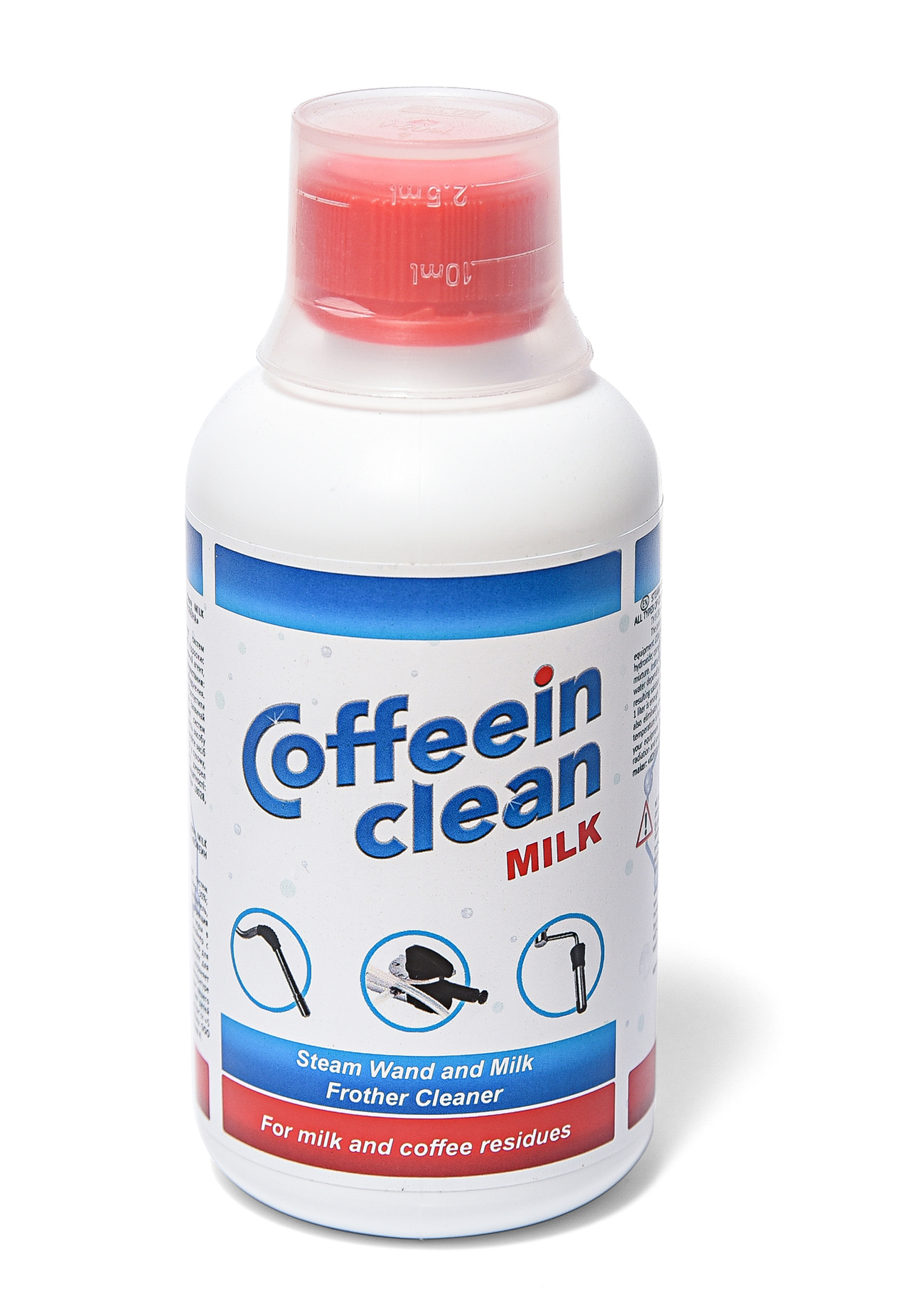 Жидкость для промывки молочной системы в кофемашине Coffeein clean MILK, 250мл. Coffeein clean - фото 1