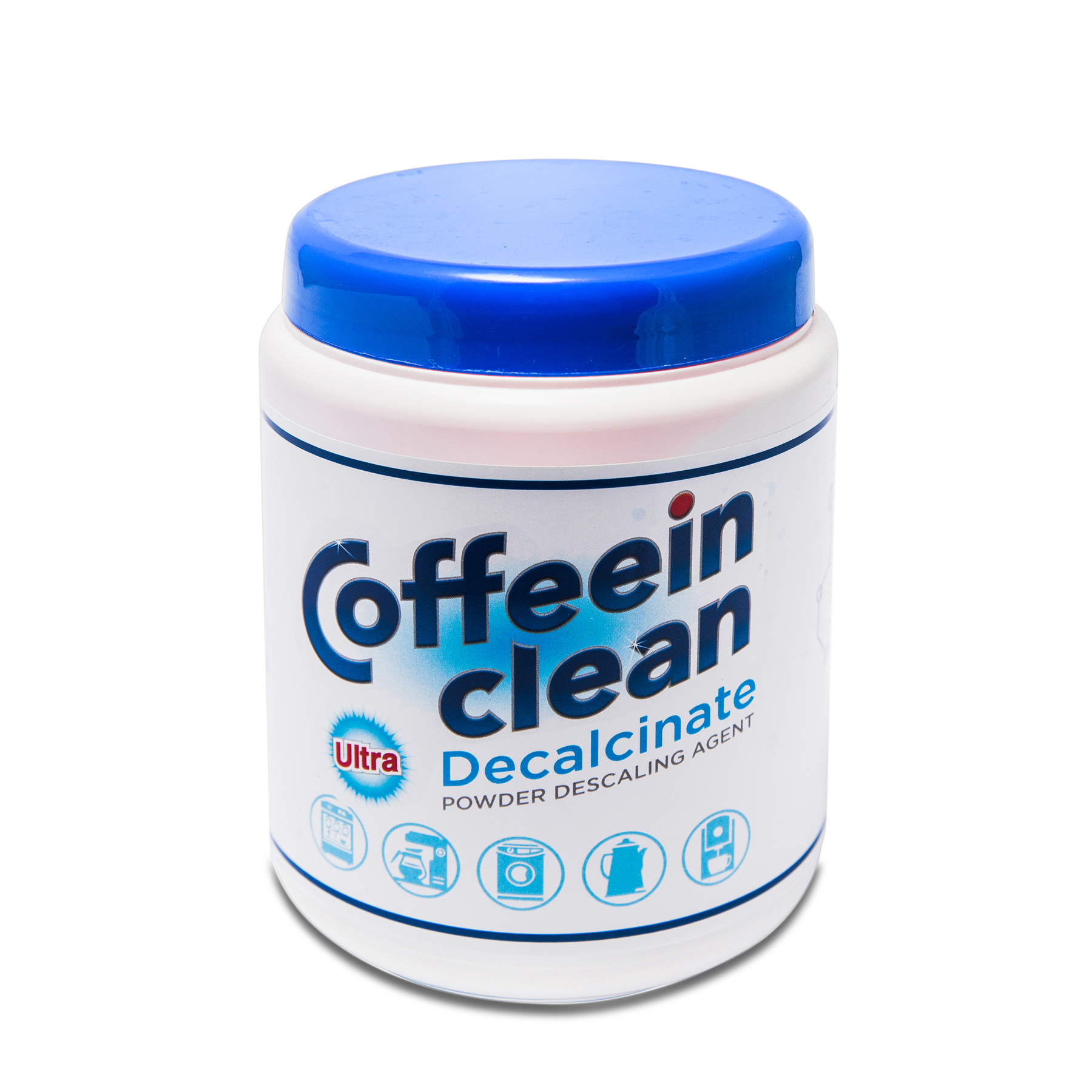 Порошок для видалення накипу в кавомашинах Coffeein clean DECALCINATE ULTRA, 900г. Coffeein clean - фото 1