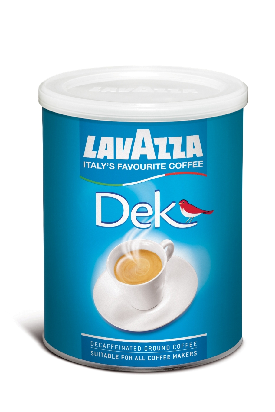 Кофе молотый Dekafinato 250гр., без кофеина, жестяная банка Lavazza - фото 1