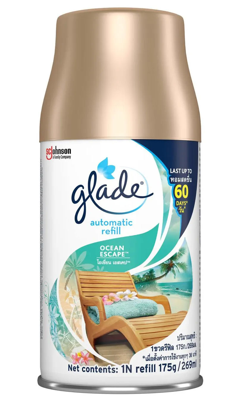 Запаска для автоматичного освіжувача повітря Glade, 269мл., Океанський оазис GLADE - фото 5