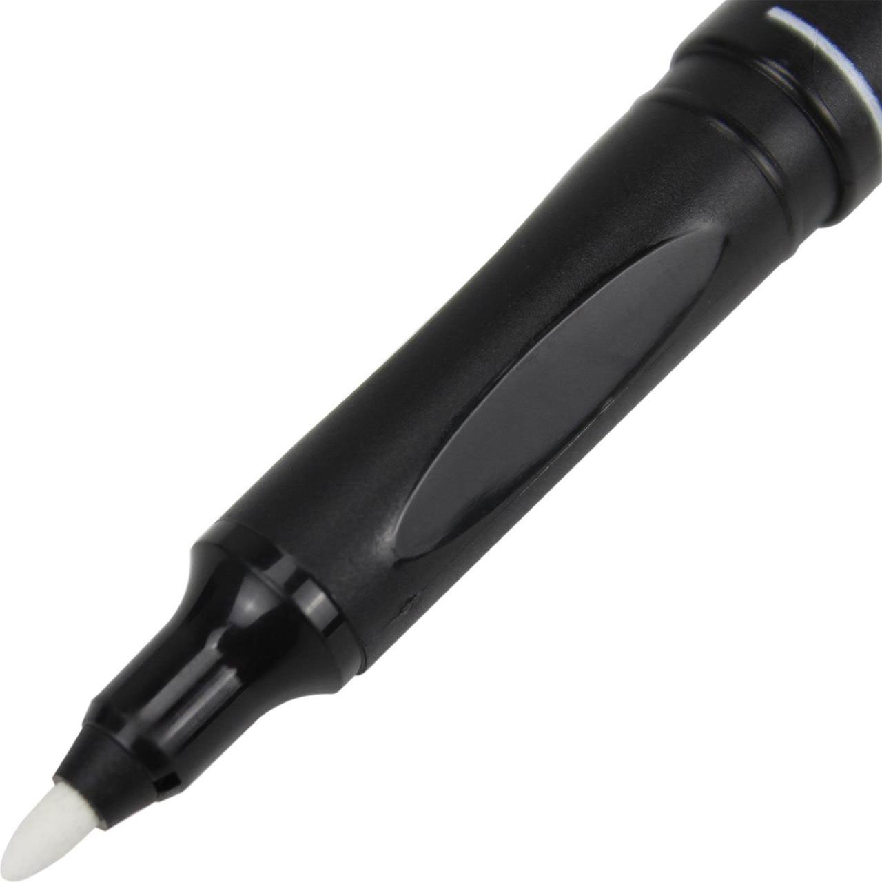 Маркер перманентный, круглое острие 1,2мм.(M) 2686, бел. Centropen - фото 3