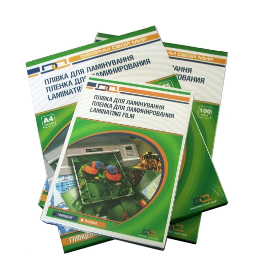 Плівка 54*86мм., 250мкм., глянцева, 100шт./уп. D&Art - фото 1