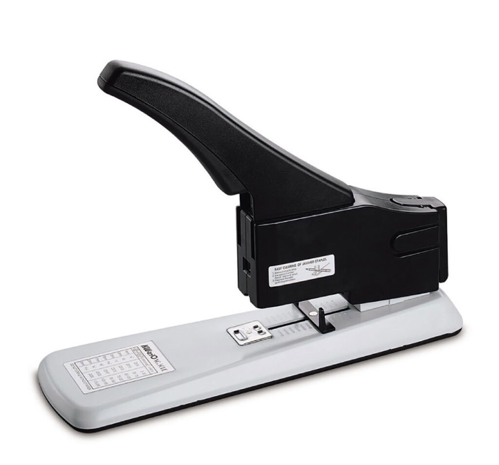 Степлер великий 23/6-23/23 до 210арк., плече 70мм. (050LE), чорн. KW-Trio - фото 3