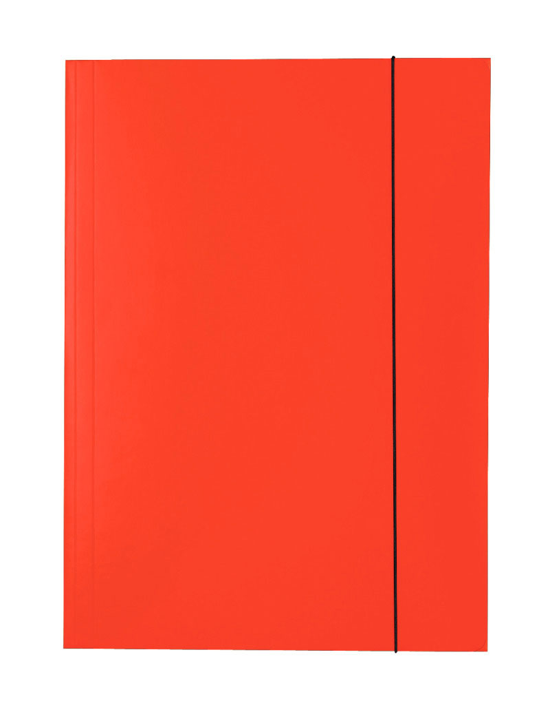 Папка на резинке А4, картон, красн. Esselte - фото 1