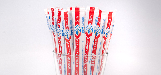 Сахар в стиках порционный, 5гр.*200шт./уп. АТА - фото 1