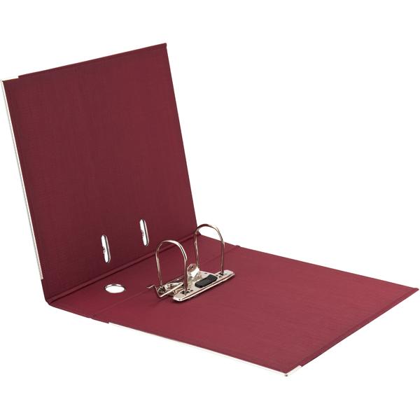 Реєстратор 7,5см. А4 (PP двостороннє покриття) Prestige, бордо Axent - фото 1