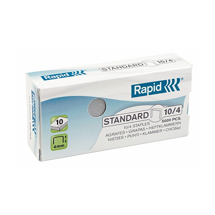 Скобы для степлера №10 (10/4) Standard, 5000шт./уп. Rapid - фото 3