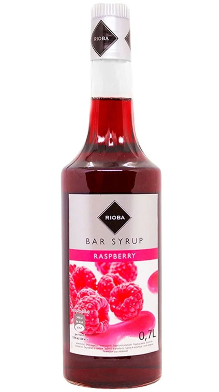 Сироп десертный 0,7л., со вкусом малины Rioba - фото 3
