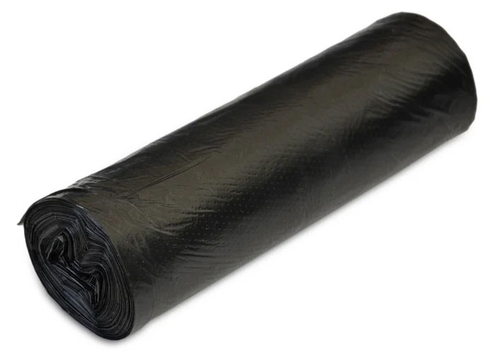 Мешок для мусора на 60литров 60*80см.*20шт., LDPE, 
