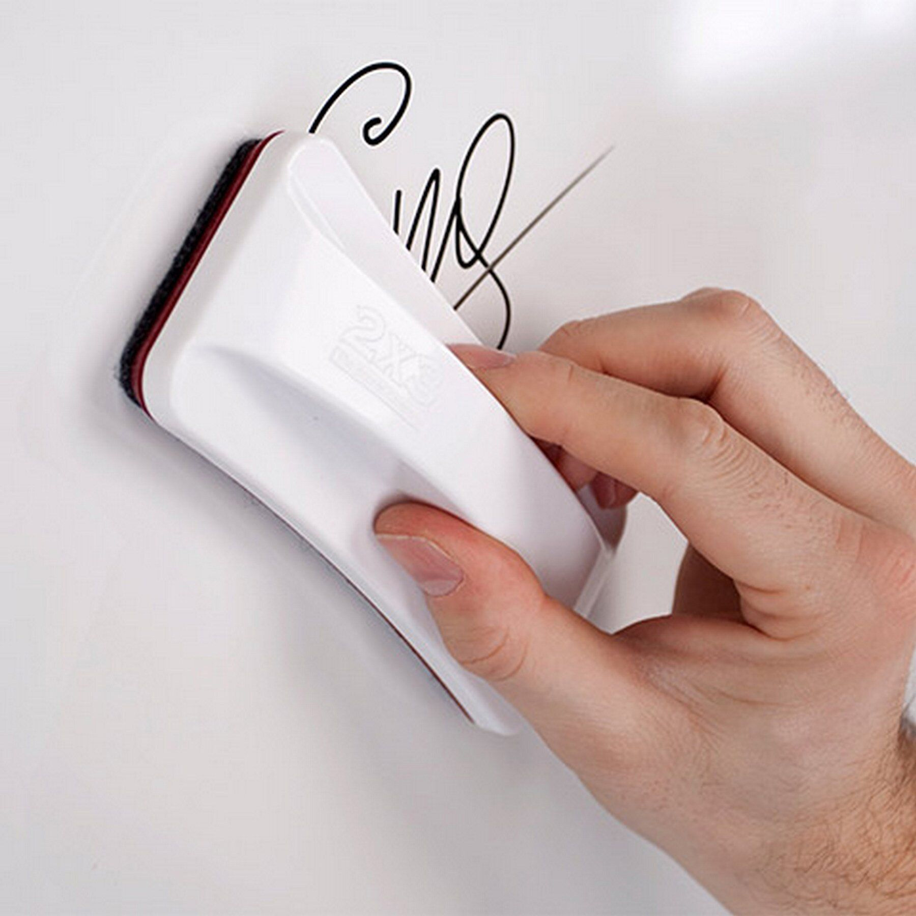 Губка для доски на магните Slim, войлочные вкладыши 2x3 - фото 2