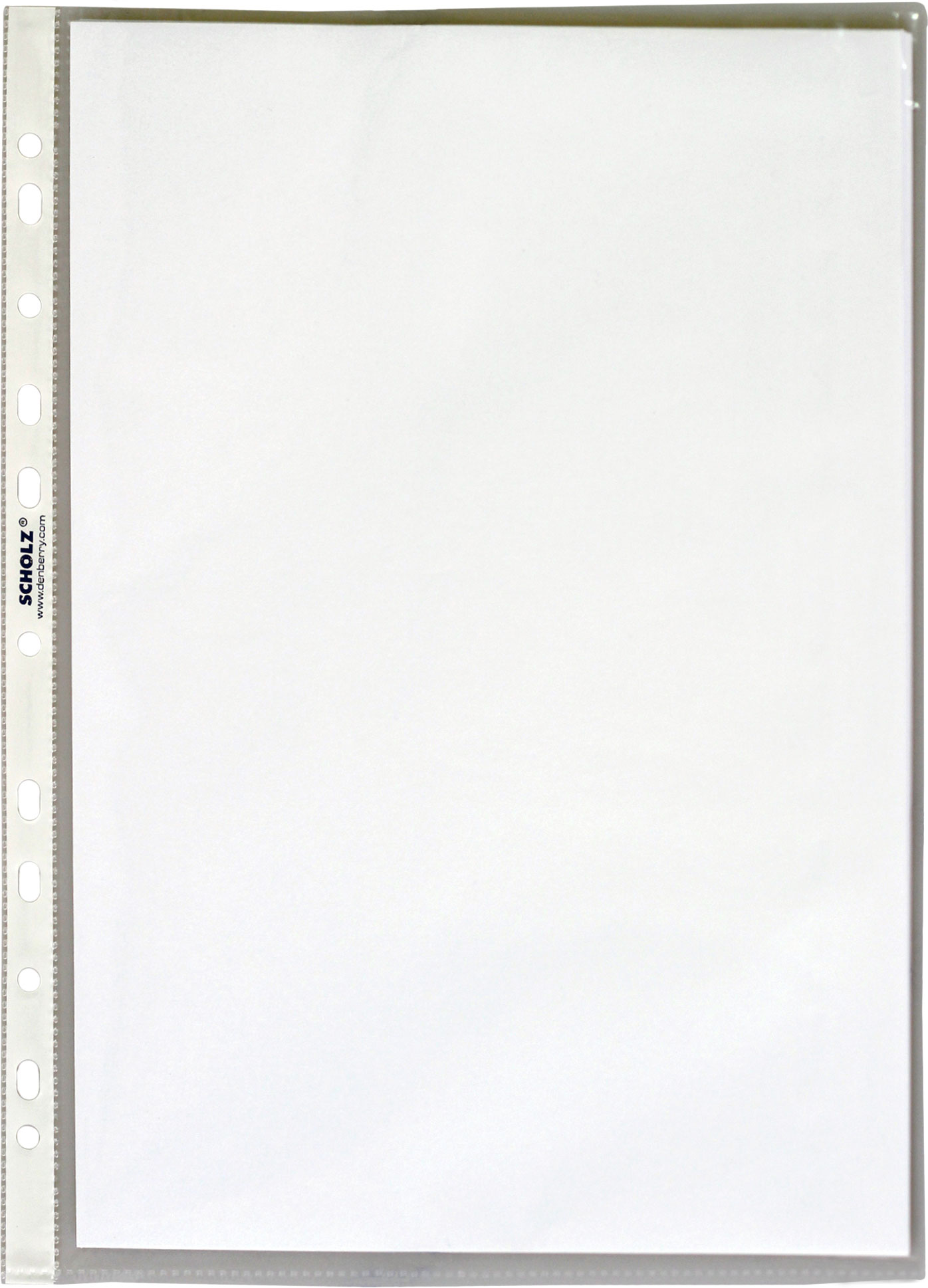 Файл матовый А4+, 40мк, верхний разрез, 100шт./уп.  Scholz - фото 2