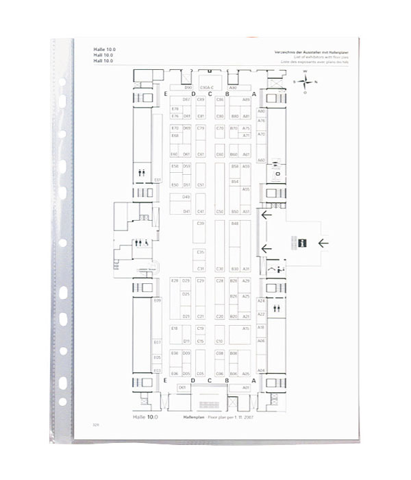 Файл глянцевий А4+ 40мк верхній розріз 100шт./уп. Axent Delta - фото 2