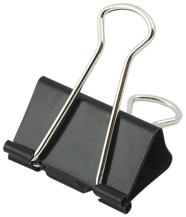 Зажим-біндер 41мм., 12шт/уп., чорн. BuroMax - фото 3