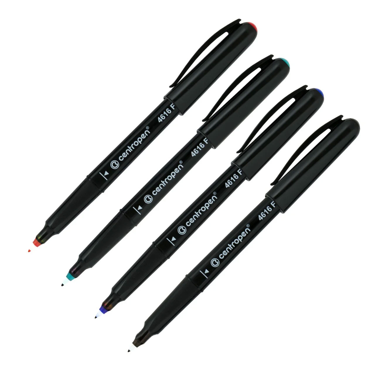 Маркер перманентный для CD/DVD CD-Liner Ergoline 0,6мм.(F) 4616, черн. Centropen - фото 2