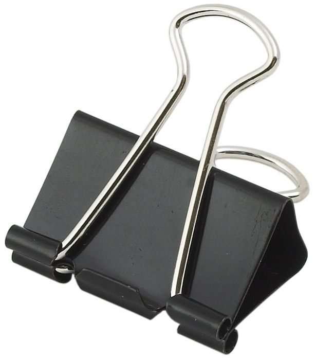 Зажим-біндер 32мм, 12шт/уп., чорн. BuroMax - фото 3