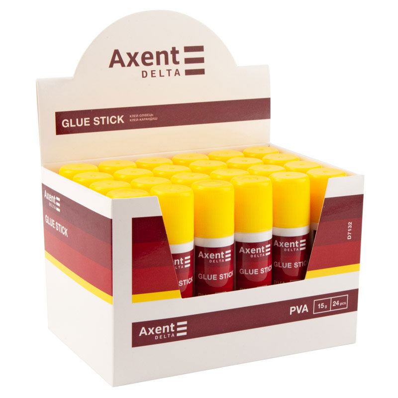 Клей-олівець PVА, 15г. D7132 Axent - фото 2